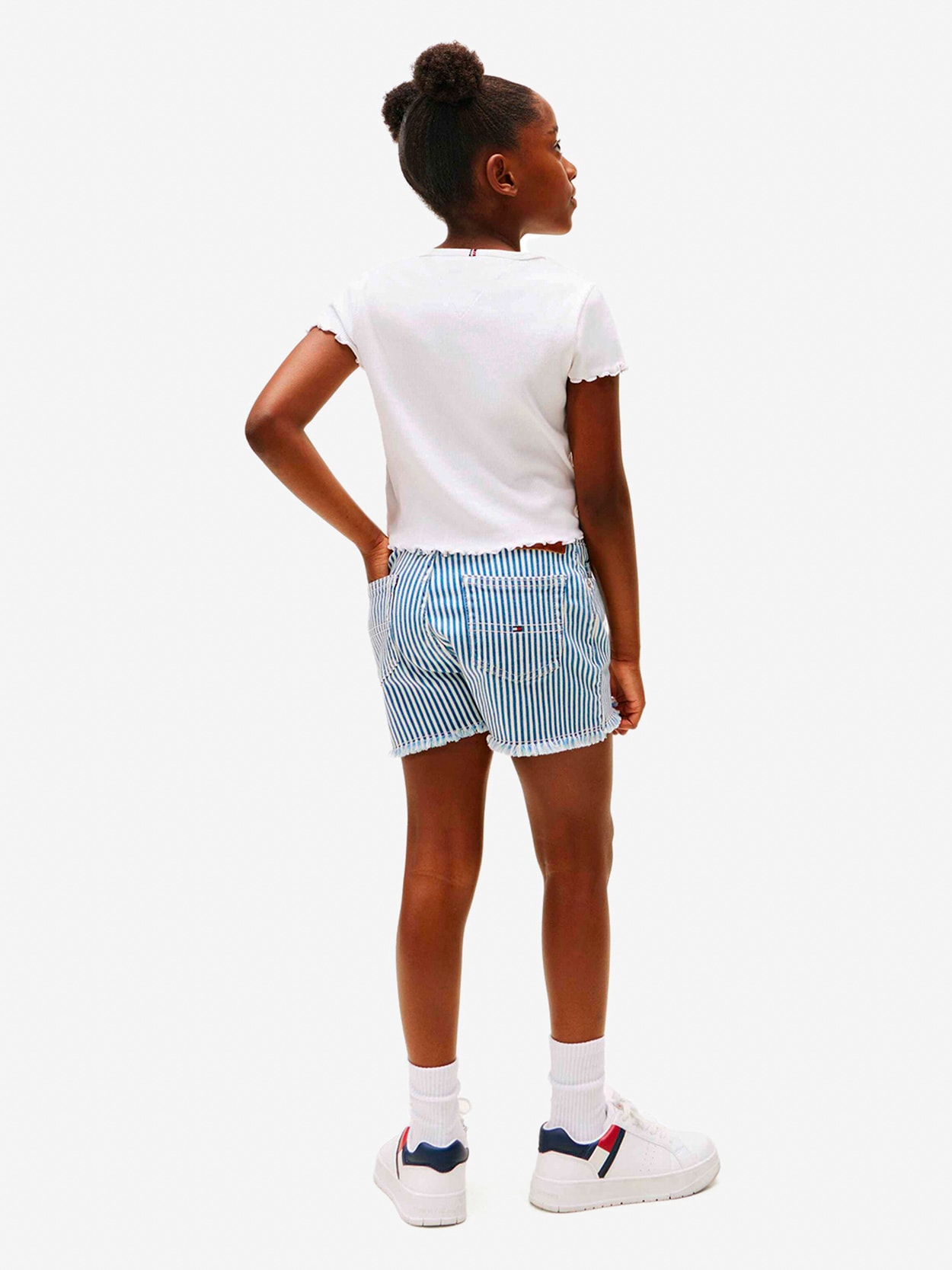 Camiseta Ribana Infantil Tommy Hilfiger