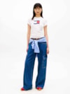 Camiseta Slim Bandeira Ondulada