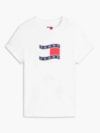 Camiseta Slim Bandeira Ondulada
