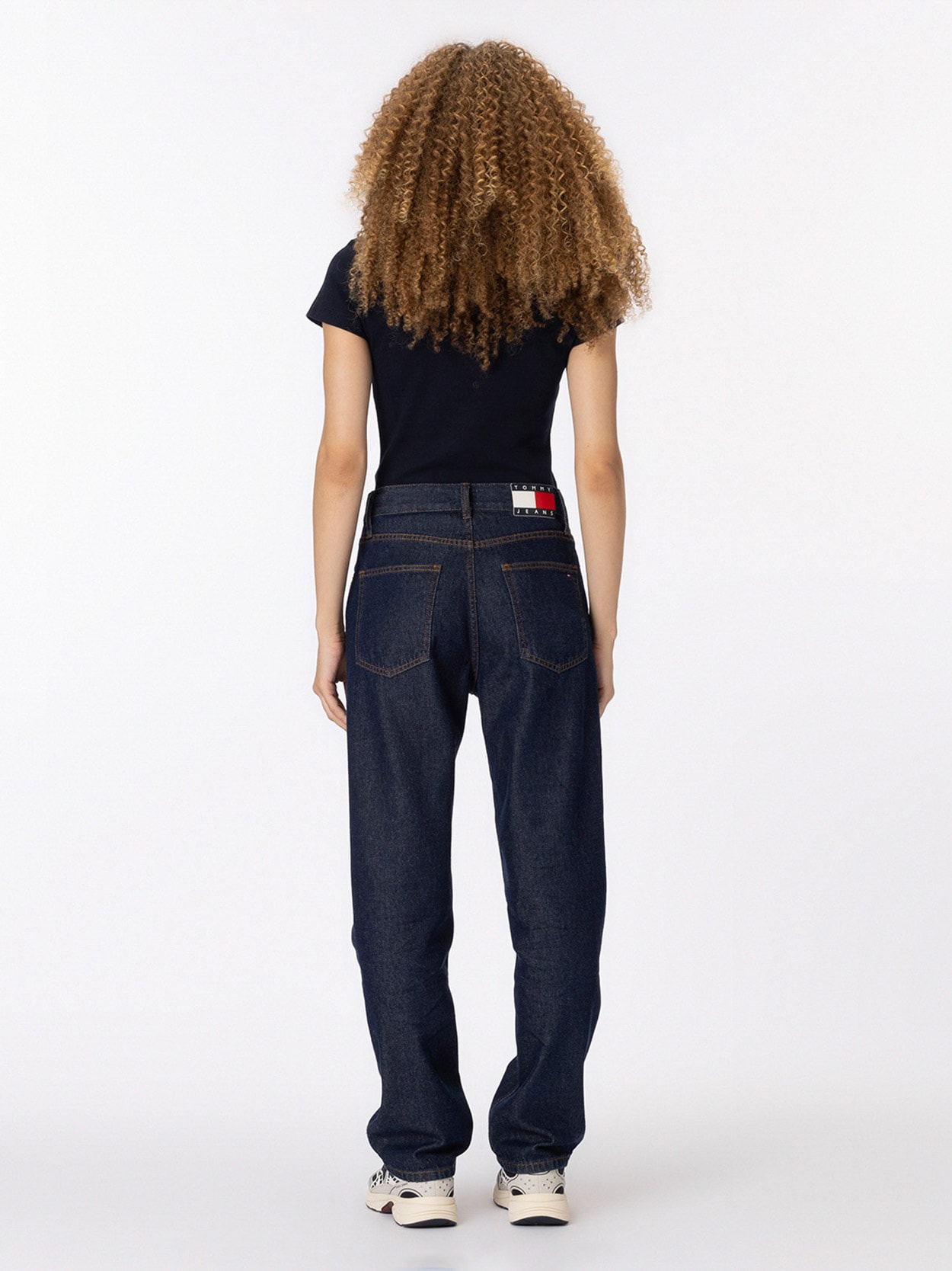 Camiseta Slim com Logo Tommy Jeans