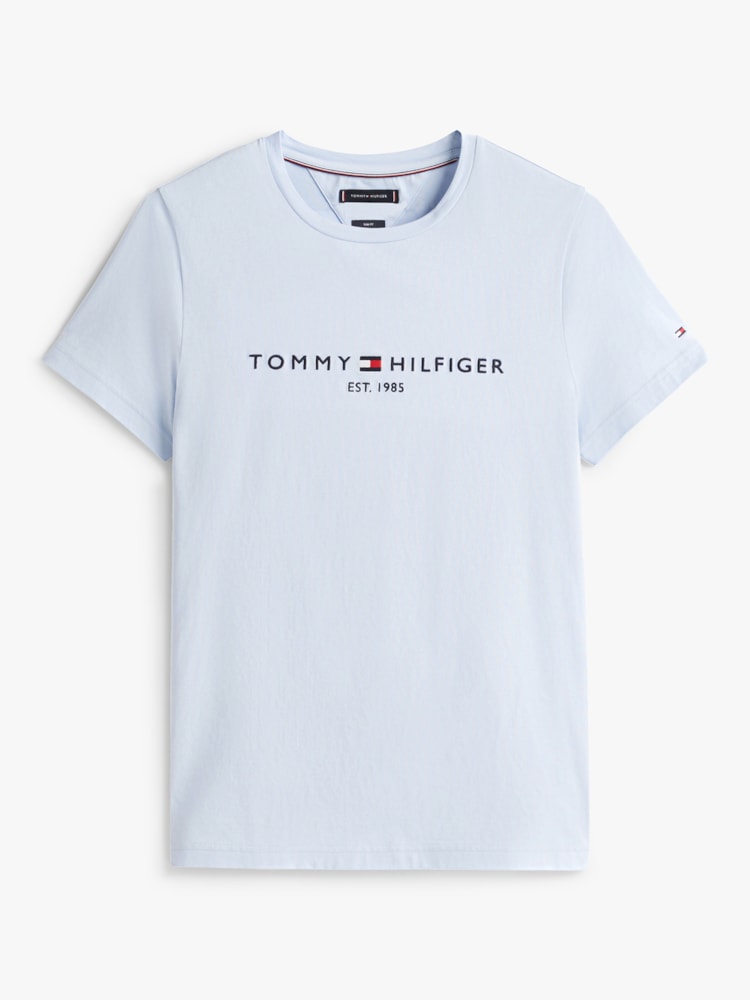 Camiseta Slim Jersey com Bordado de Logotipo