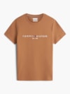Camiseta Slim Jersey com Bordado de Logotipo