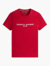 Camiseta Slim Jersey com Bordado de Logotipo