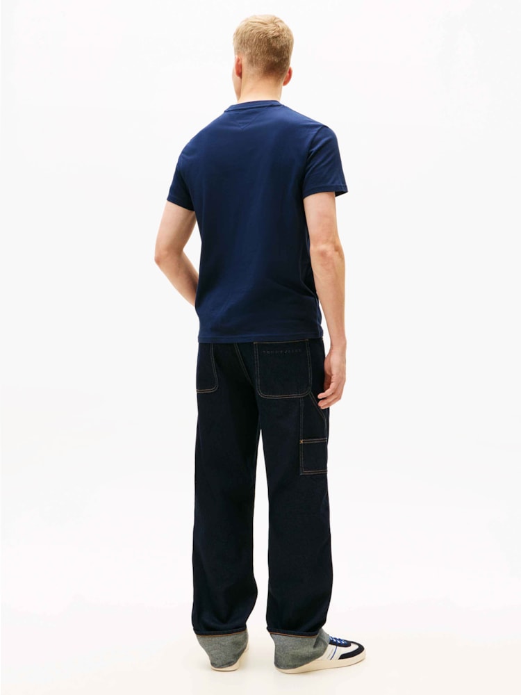 Camiseta Slim Jersey com Logo