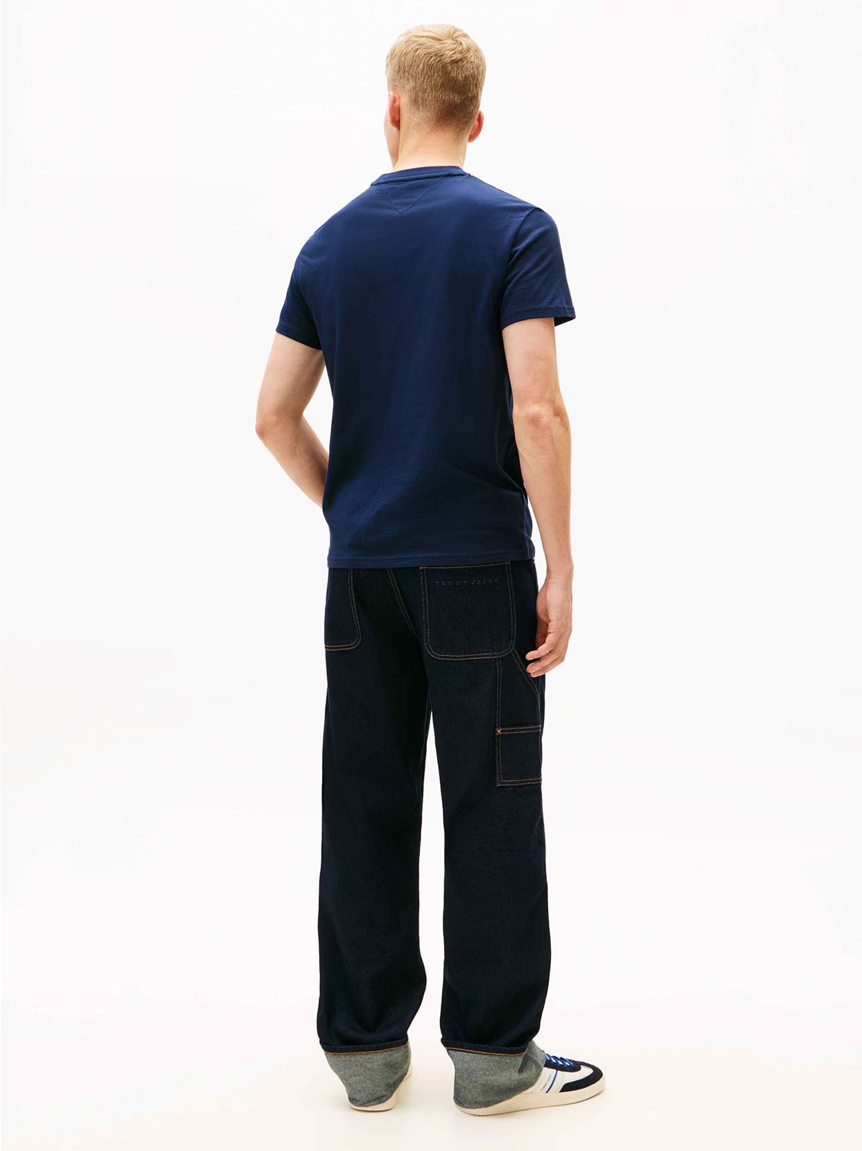 Camiseta Slim Jersey com Logo
