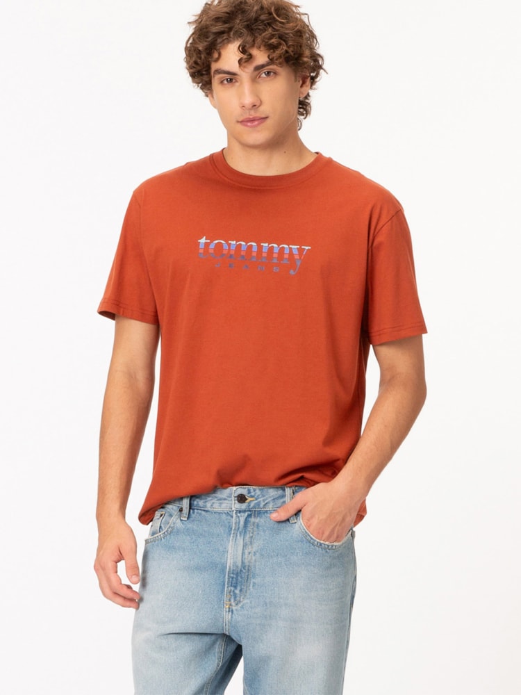 Camiseta Slim Jersey com Logo