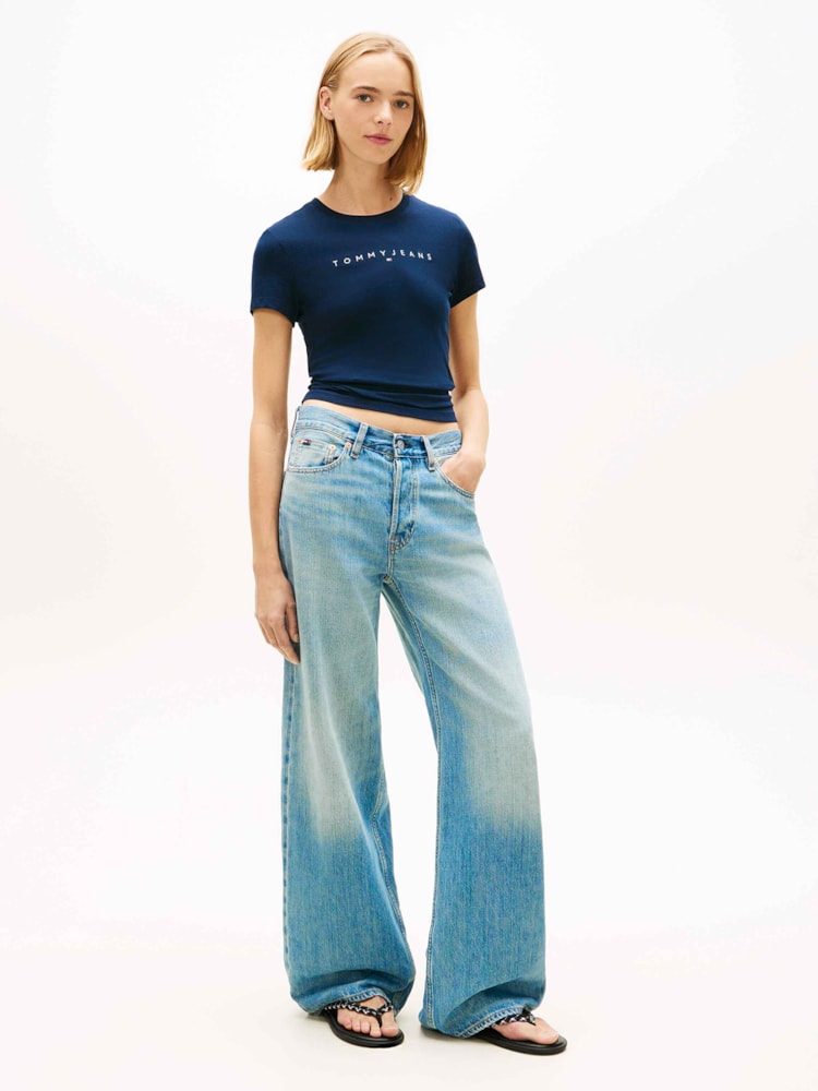 Camiseta Slim Logo Linear