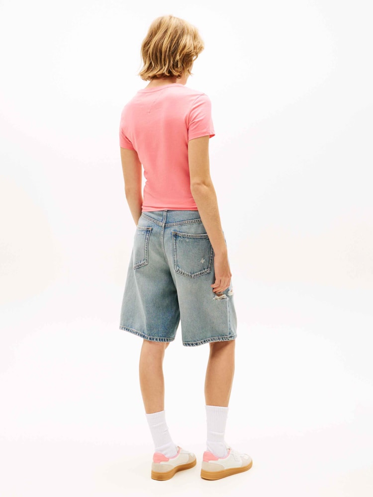 Camiseta Slim Logo Linear
