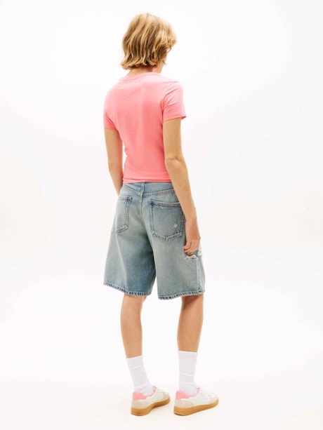 Camiseta Slim Logo Linear