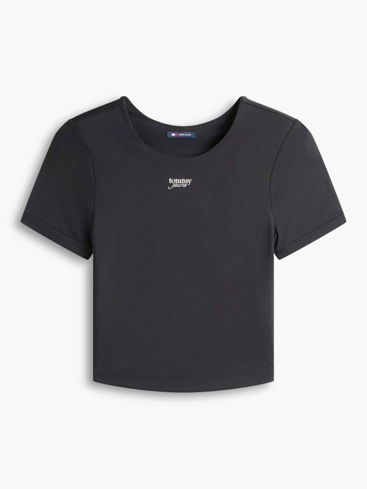 Camiseta Slim Manga Curta Prateado