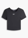 Camiseta Slim Manga Curta Prateado