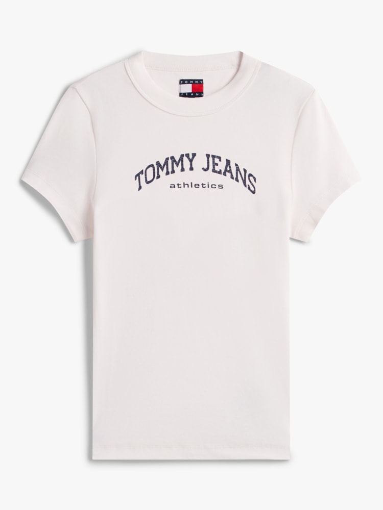 Camiseta Slim Varsity Manga Curta
