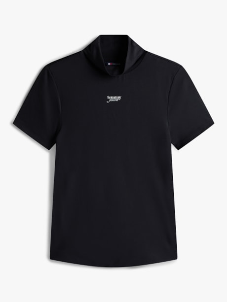 Camiseta Super slim com aplicação metalizada