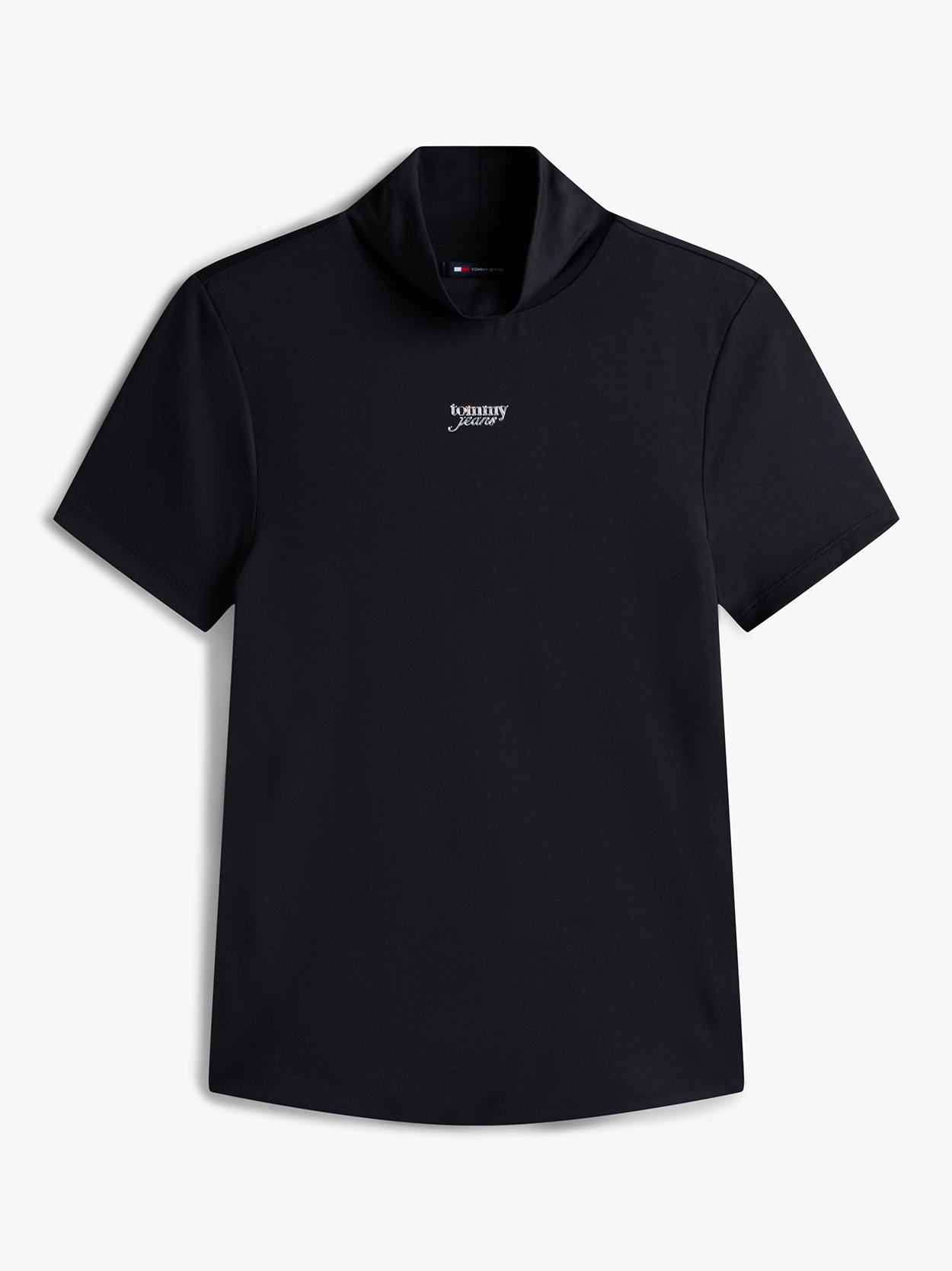 Camiseta Super slim com aplicação metalizada