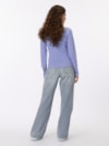 Camiseta Tommy Badge Slim de Manga Longa