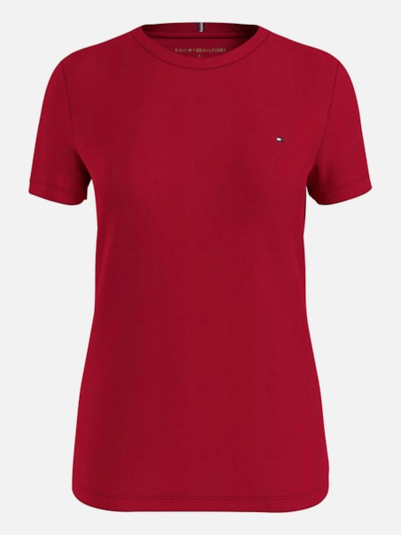 Camiseta Tommy Hilfiger Clássica Gola C