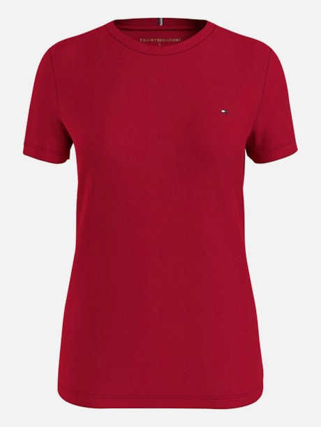 Camiseta Tommy Hilfiger Clássica Gola C