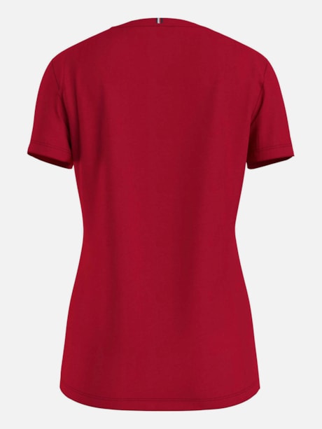 Camiseta Tommy Hilfiger Clássica Gola C