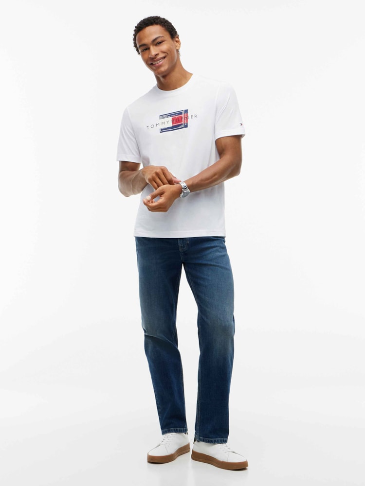Camiseta Tommy Hilfiger com Logo