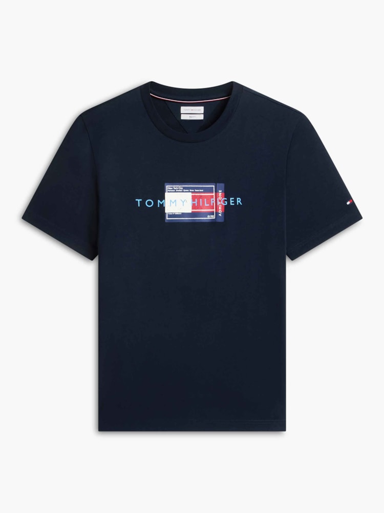 Camiseta Tommy Hilfiger com Logo
