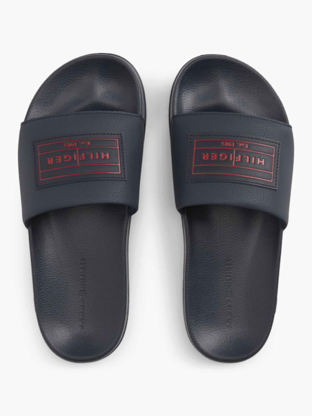 Chinelo Slide com Palmilha Anatômica e Patch de Logo