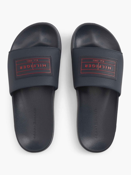 Chinelo Slide com Palmilha Anatômica e Patch de Logo