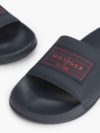 Chinelo Slide com Palmilha Anatômica e Patch de Logo