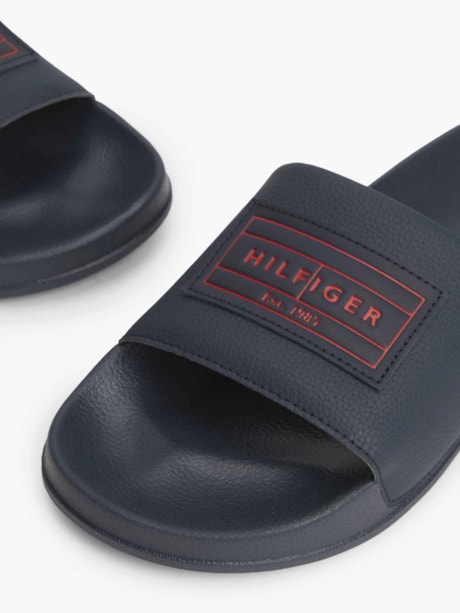 Chinelo Slide com Palmilha Anatômica e Patch de Logo