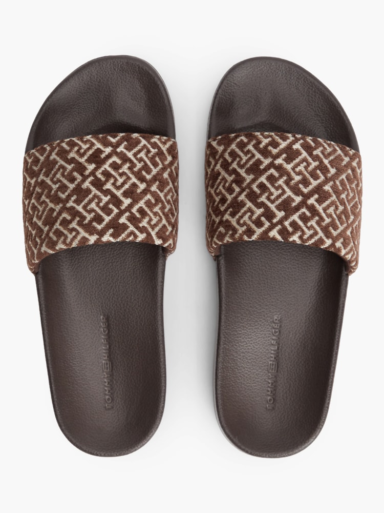 Chinelo Slide Th Monogram com Palmilha Anatômica