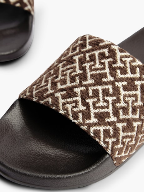 Chinelo Slide Th Monogram com Palmilha Anatômica