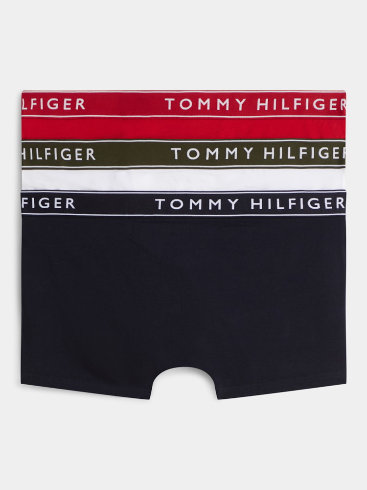 Cueca Trunk Essential com Cós Logo – Pack 3