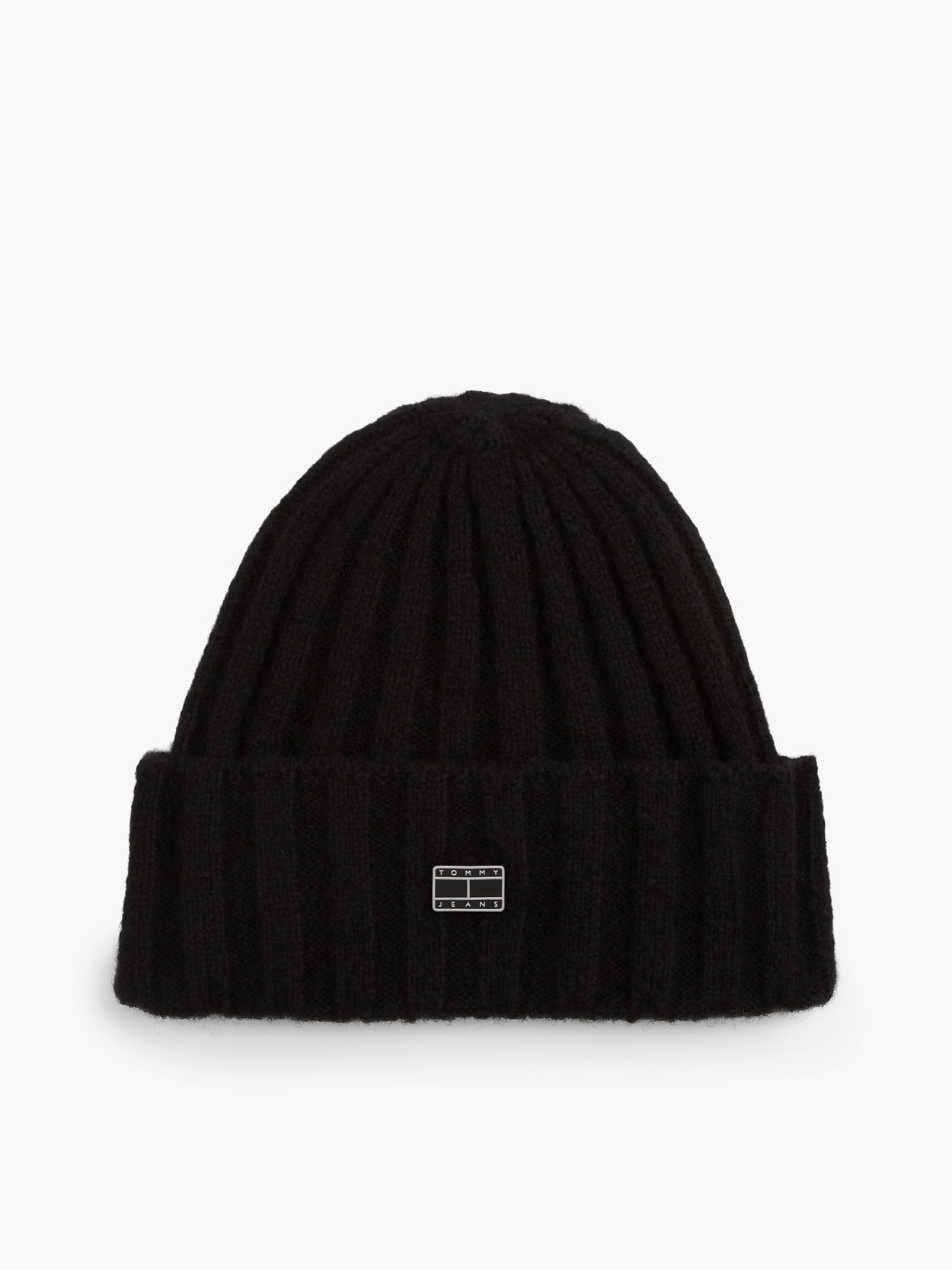 Gorro Heritage Plaque em Lã Mista