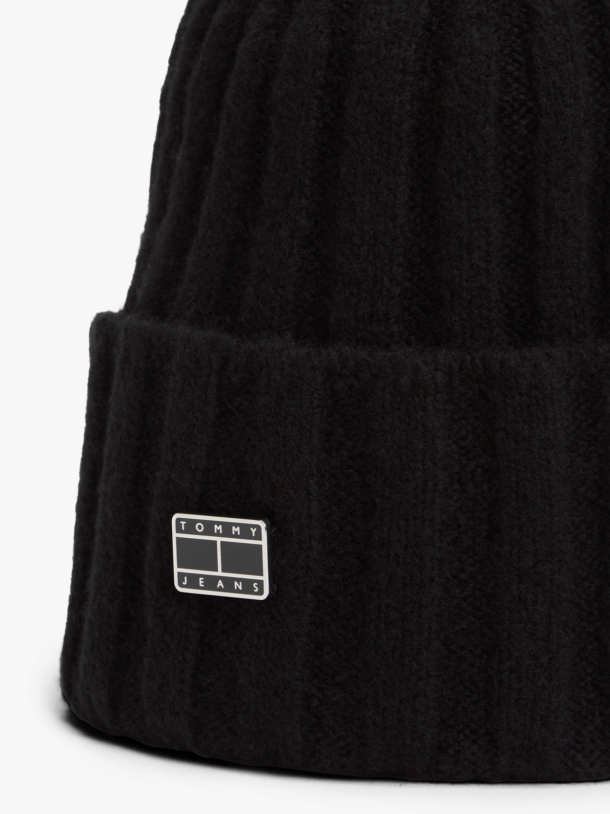 Gorro Heritage Plaque em Lã Mista