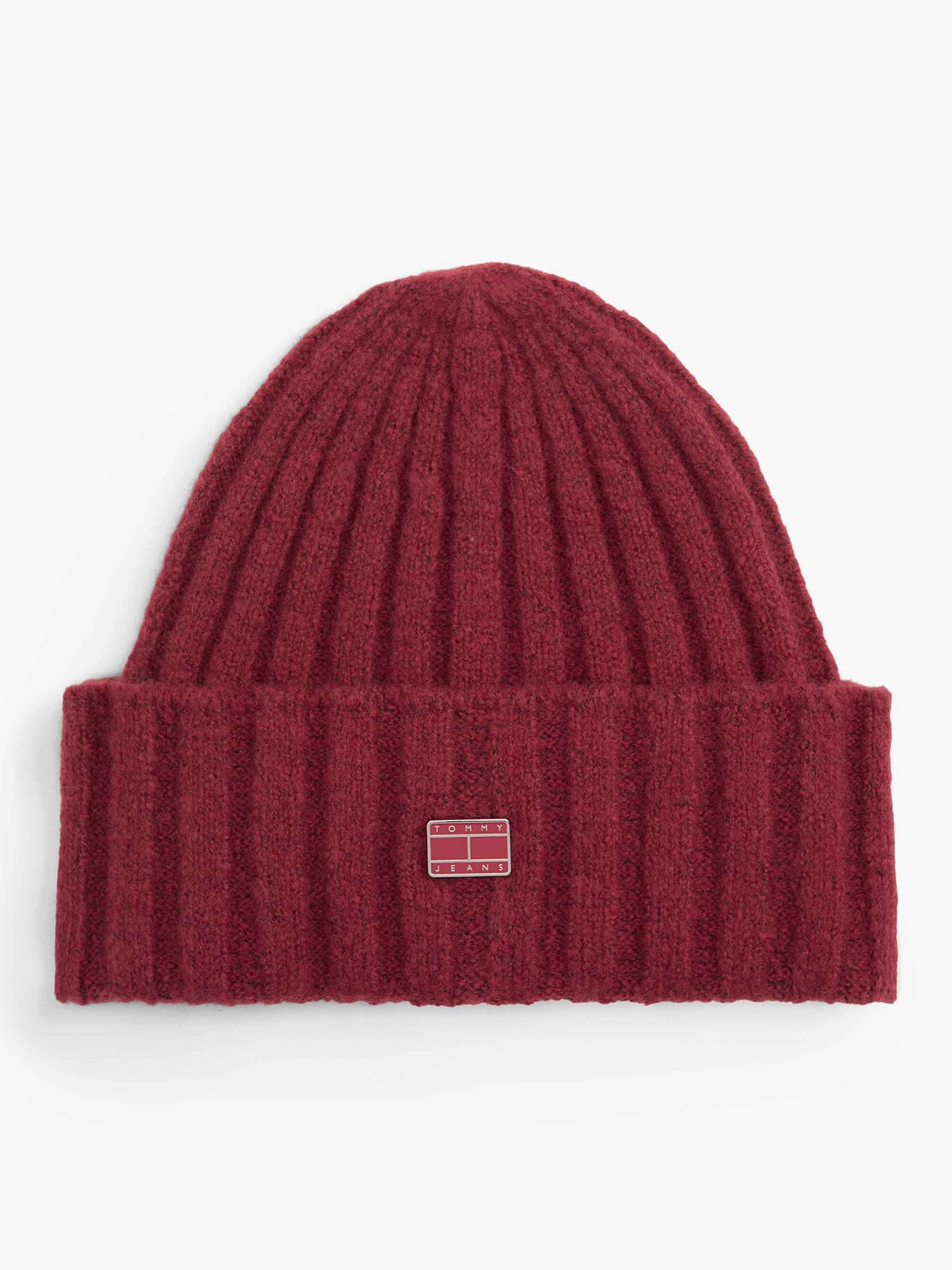 Gorro Heritage Plaque em Lã Mista