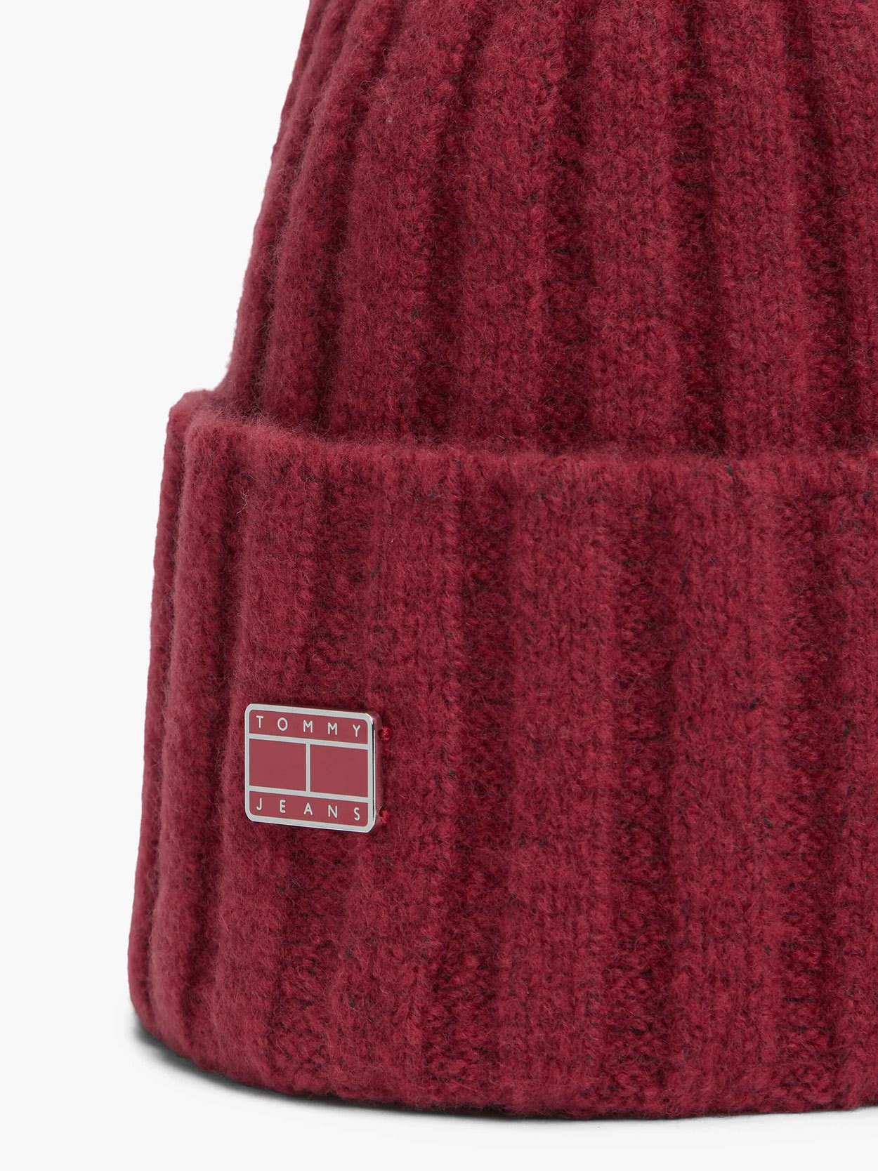 Gorro Heritage Plaque em Lã Mista