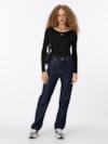 High Rise Slim Straight Leg Jeans