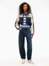 Jaqueta com Detalhes Coloridos e Emblema Tommy Jeans