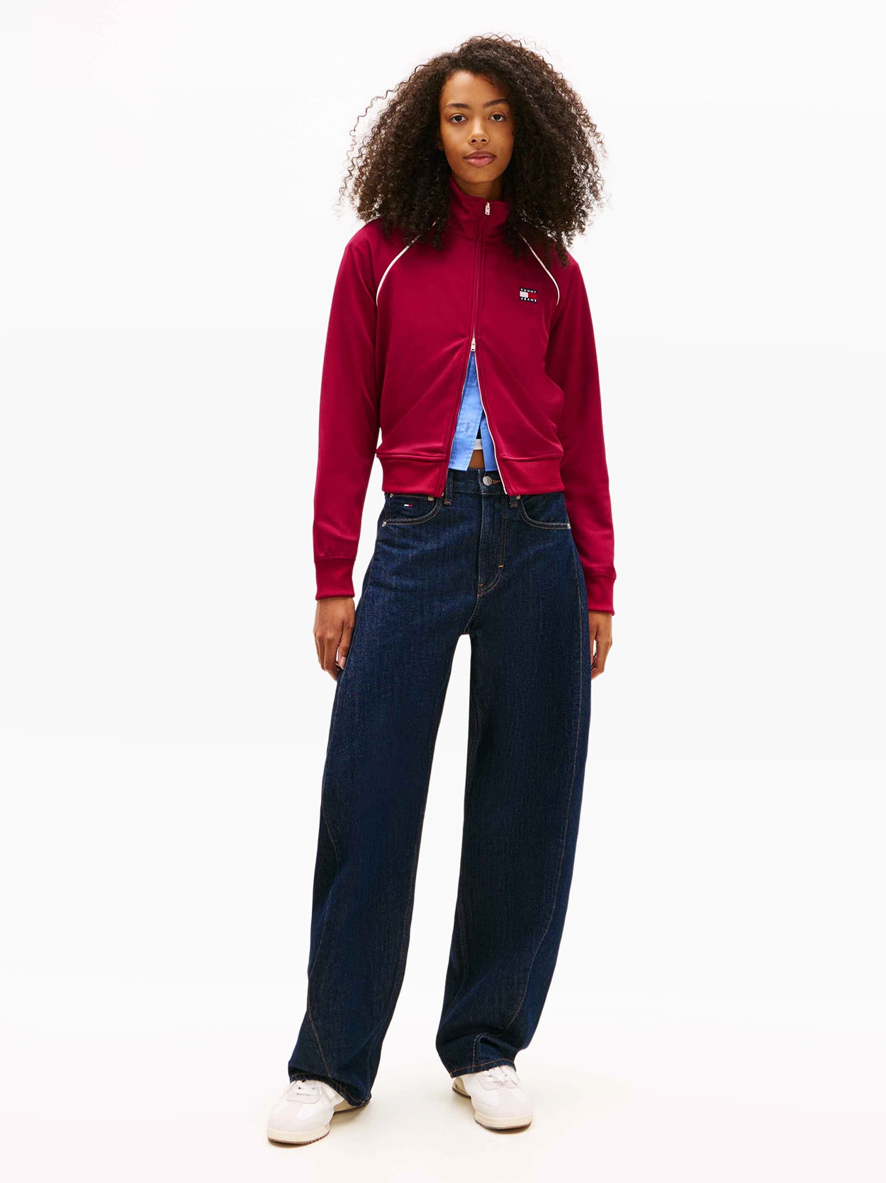Jaqueta Esportiva Tommy Badge Interlock