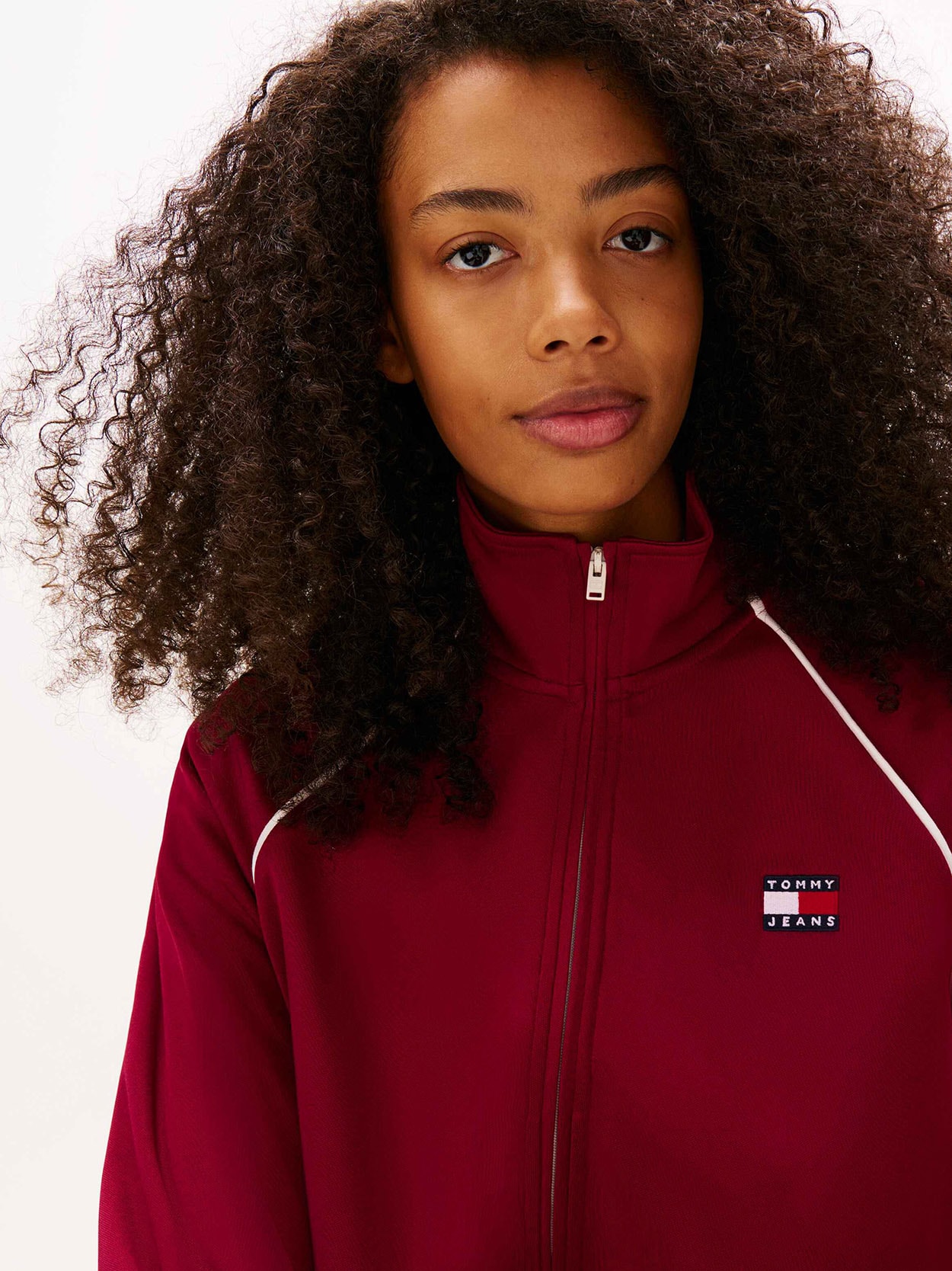 Jaqueta Esportiva Tommy Badge Interlock