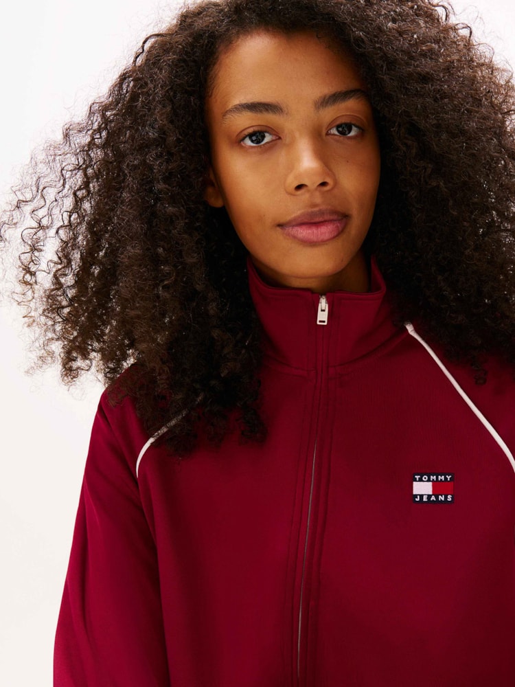 Jaqueta Esportiva Tommy Badge Interlock