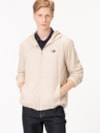 Jaqueta Fleece e Logo Refletivo