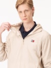Jaqueta Fleece e Logo Refletivo