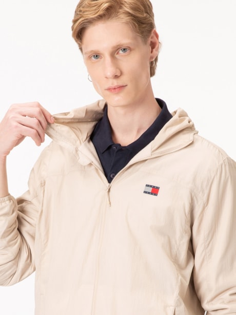 Jaqueta Fleece e Logo Refletivo