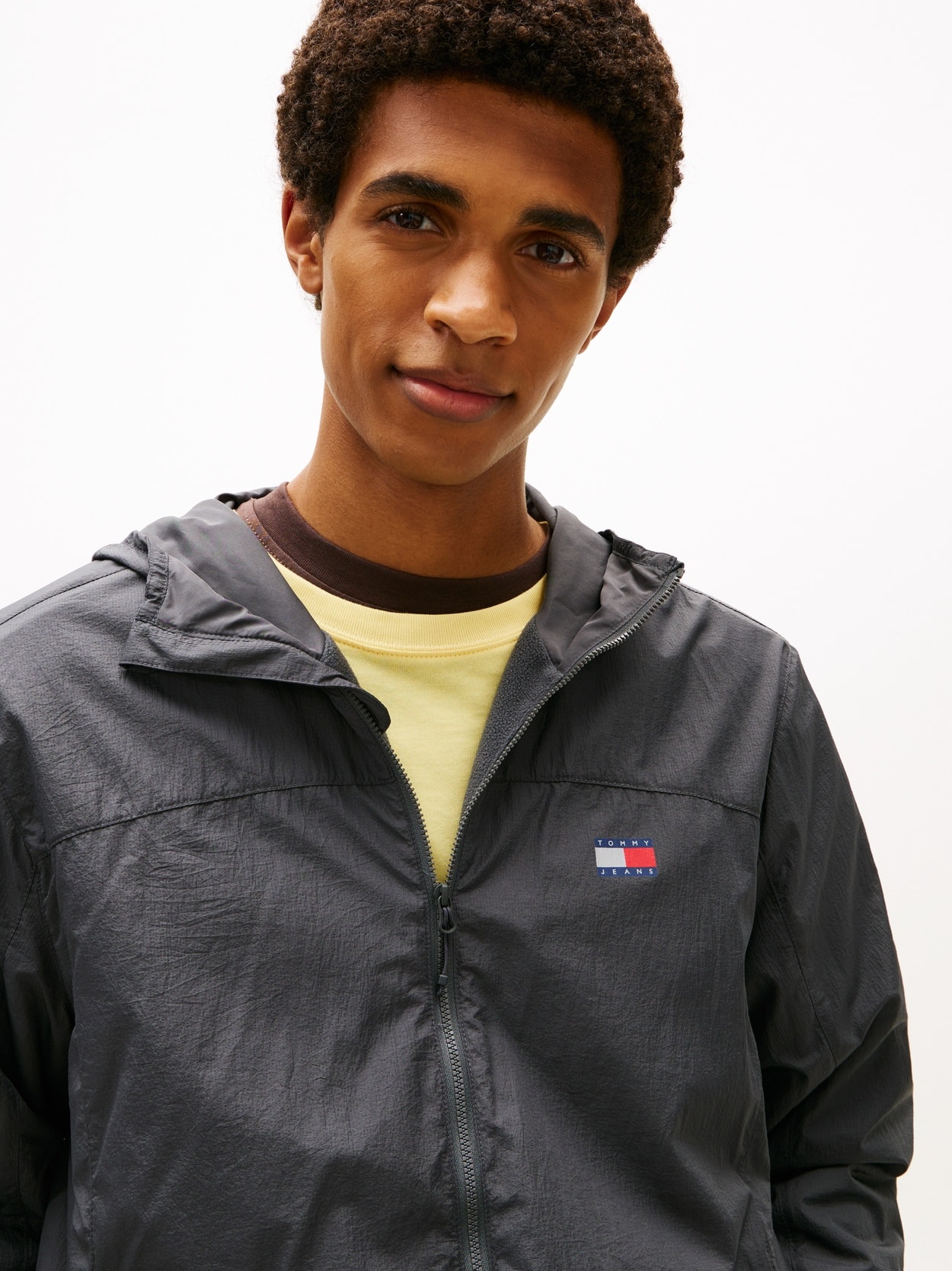 Jaqueta Fleece e Logo Refletivo