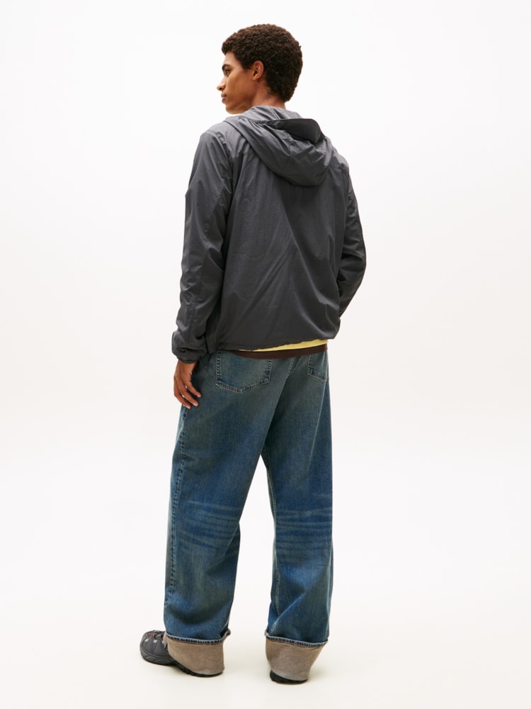Jaqueta Fleece e Logo Refletivo
