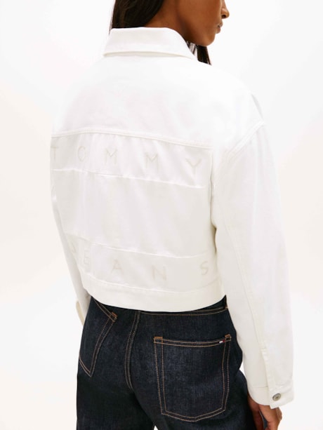 Jaqueta Jeans Oversized Cropped Trucker