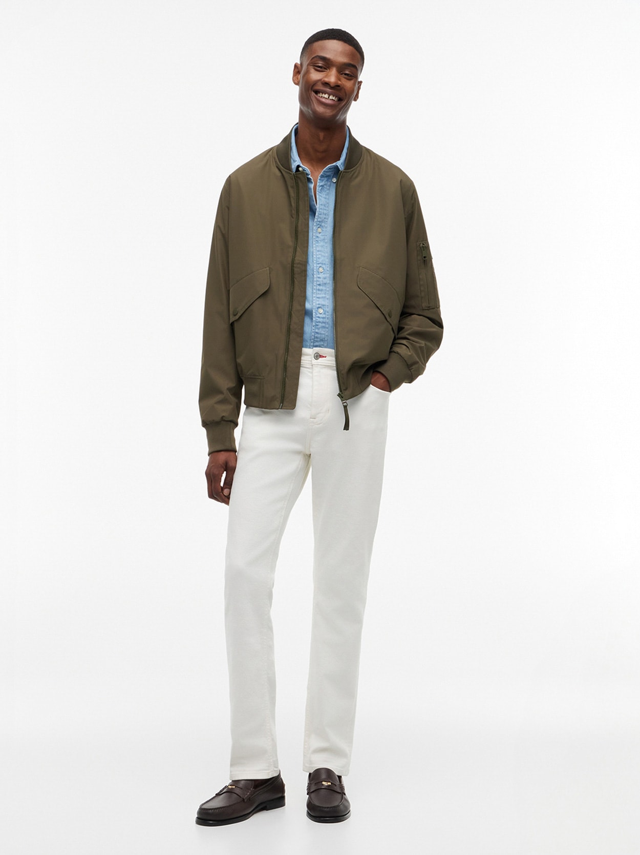Jaqueta Packable Bomber