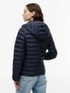Jaqueta Puffer Clássica com Capuz Removível e Zíper
