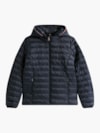 Jaqueta Puffer Clássica com Capuz Removível e Zíper