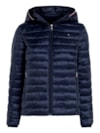 Jaqueta Puffer Clássica com Capuz Removível e Zíper